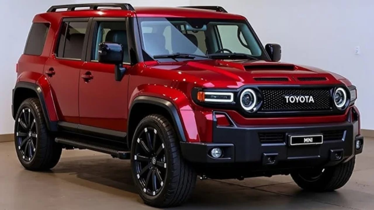 Toyota Mini Land Cruiser Launched – 27KMPL Mileage, 1.2L Diesel Engine, Advanced Off-Road Tech, Panoramic Sunroof at Budget-Friendly Price!