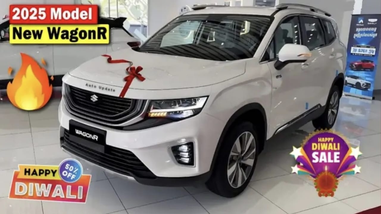 Maruti Suzuki WagonR 2026 – Smart Family Hatchback with 35KMPL Mileage, 200HP Power & Fuel-Saving Engine, Smooth City Handling at Budget Price!